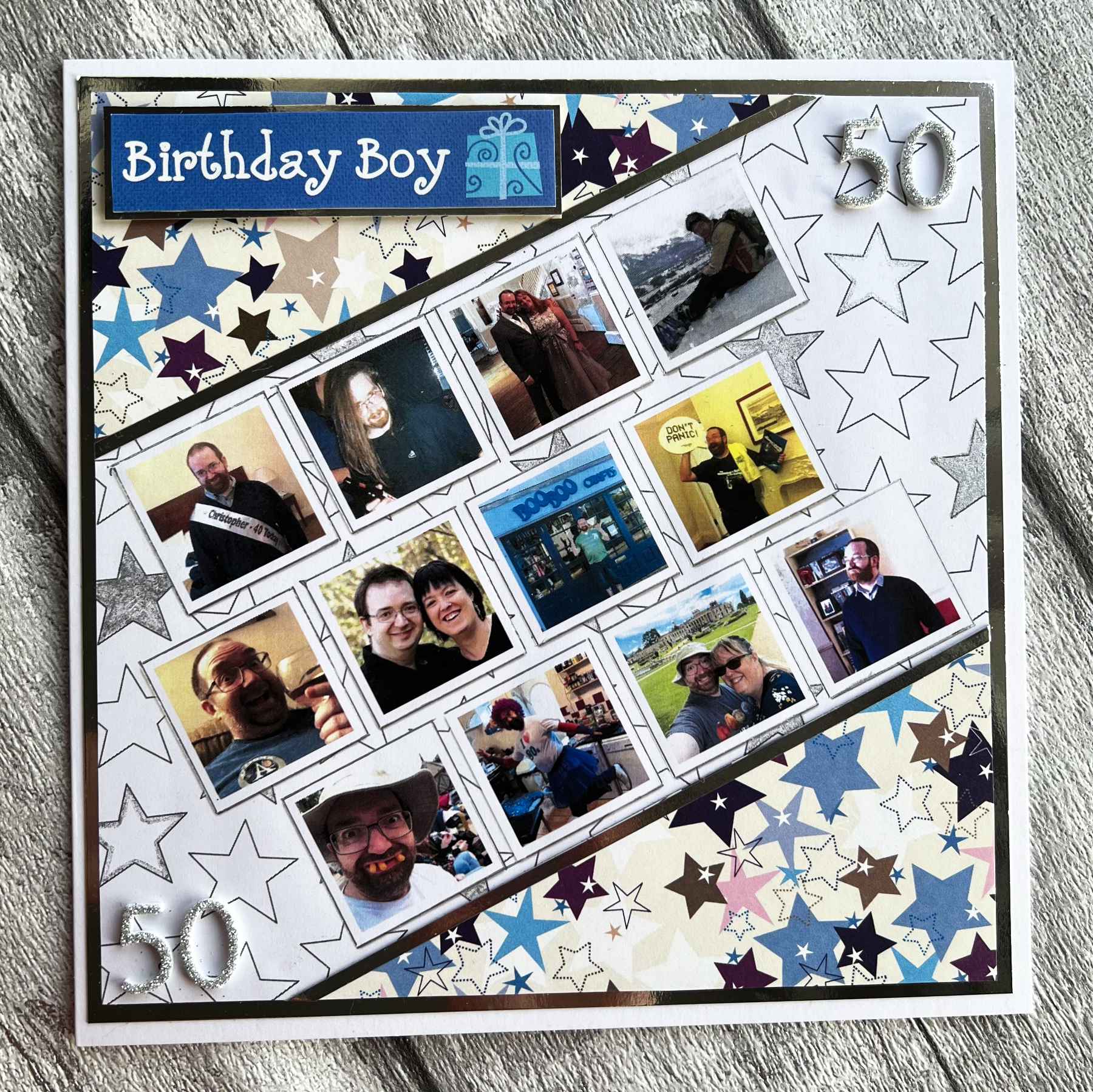 Chris' 50th Birthday by Made By Mandy Chris' 50th Birthday